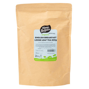Organic English Breakfast Loose Leaf Tea 500g