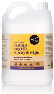 Lemon Myrtle Spray & Wipe 5L