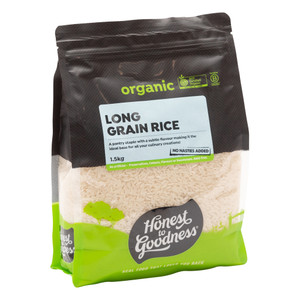 Organic White Long Grain Rice 1.5KG