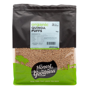 Honest to Goodness Organic Quinoa Puffs 1KG 1