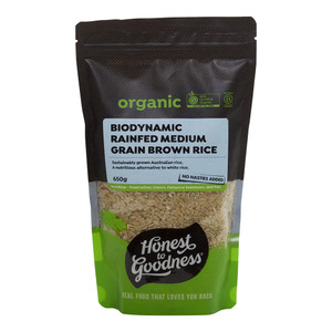 Biodynamic Rain-Fed Brown Rice 650g 1