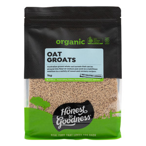 Organic Australian Oat Groats 1KG 1