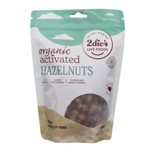 Activated Organic Hazelnuts 300g Front | Honest to Goodness