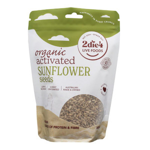 Activated Organic Sunflower Seeds 300g Front | Honest to Goodness
