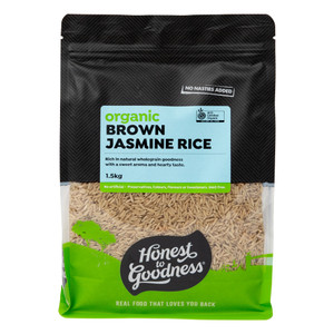 Organic Brown Jasmine Rice 1.5KG 1