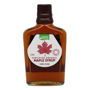 Absolute Organic Maple Syrup 250ml - Front