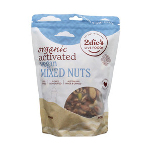 Activated Organic Vegan Mixed Nuts 600g