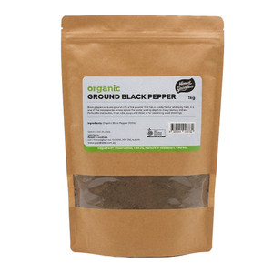 Organic Ground Black Pepper 1KG | Honest to Goodness