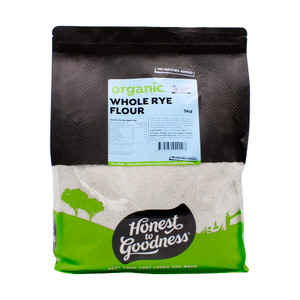 Organic Whole Rye Flour 5KG | Honest to Goodness
