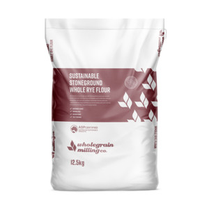 Sustainable Stoneground Whole Rye Flour 12.5KG | Honest to Goodness