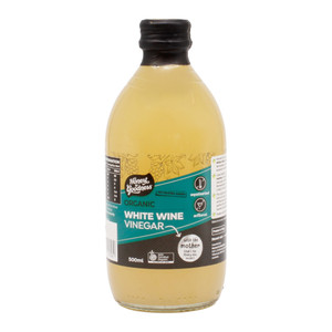 Organic White Wine Vinegar 500ml | Honest to Goodness