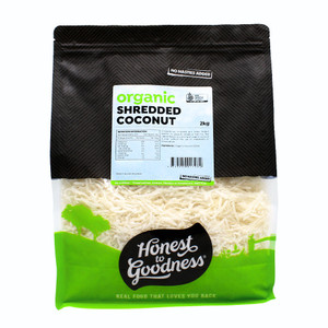 Organic Shredded Coconut 2KG | Honest to Goodness