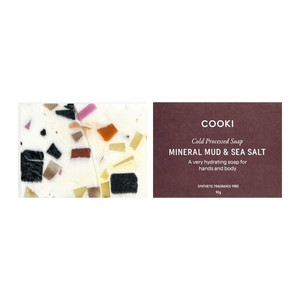 Cooki Hand & Body Soap Mineral Mud & Sea Salt 90g | Honest to Goodness