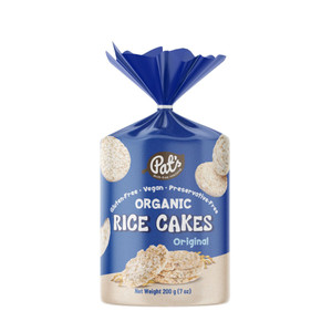 Pats Organic Rice Cakes Original 200g | Honest to Goodness
