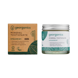 Georganics Mineral-Rich Toothpaste Spearmint 60ml | Honest to Goodness