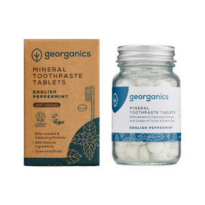 Toothtablets English Peppermint 120 tabs | Honest to Goodness