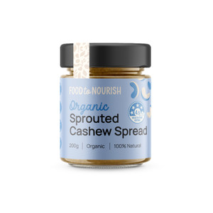 Organic Sprouted Cashew Spread 200g | Honest to Goodness