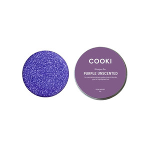 Cooki Purple Shampoo Bar with Tin 65g | Honest to Goodness