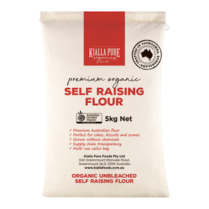 Organic Unbleached Self Raising Flour 5KG | Honest to Goodness