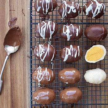 Macadamia, Coconut & Mango Easter Eggs