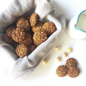 Coconut & Wattleseed ANZAC Biscuits