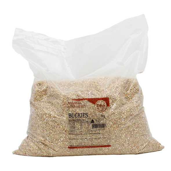 Organic Activated Buckies 5KG Bulk 2die4 Live Foods