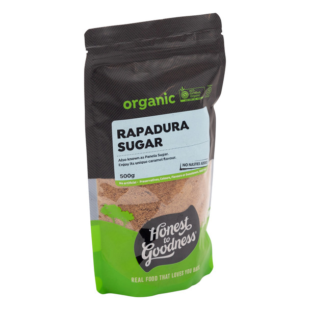 Honest to Goodness Organic Rapadura Sugar 500g 2
