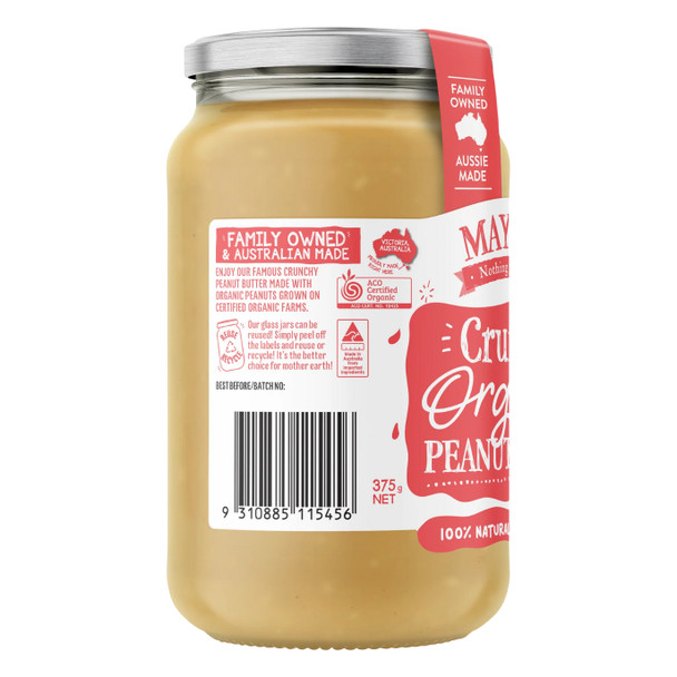Organic Crunchy Peanut Spread 375g | Honest to Goodness