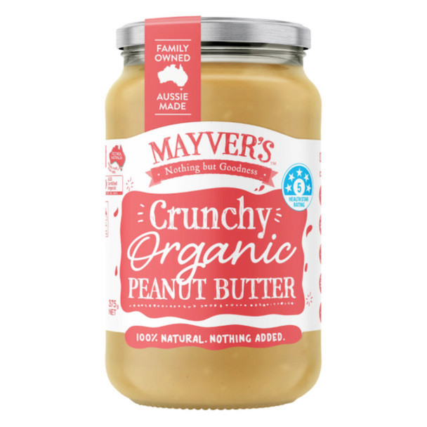 Organic Crunchy Peanut Spread 375g | Honest to Goodness