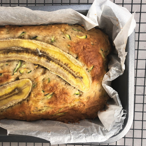 Zucchini Banana Bread 1