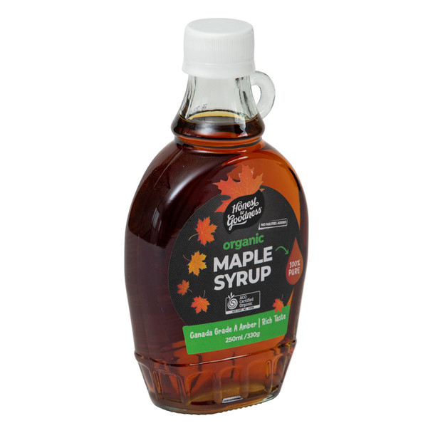 Honest to Goodness Organic Maple Syrup 250ml 2