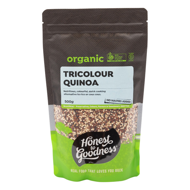 Organic Tricolour Quinoa 500g