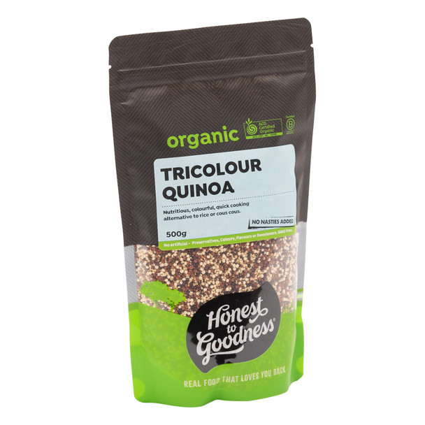 Organic Tricolour Quinoa 500g
