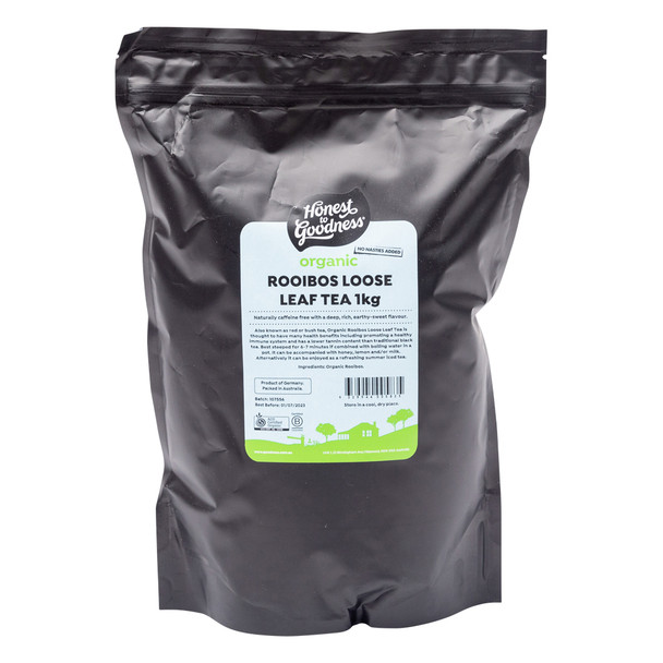 Organic Rooibos Loose Leaf Tea 1KG 1