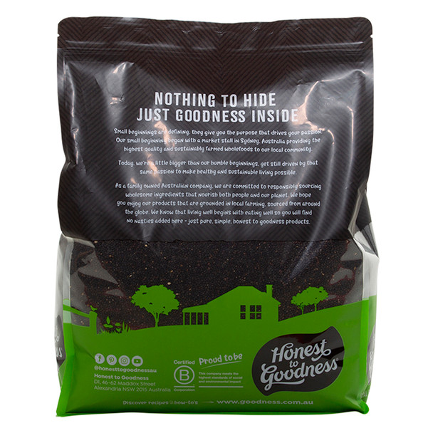 Organic Black Sesame Seeds 5KG 3