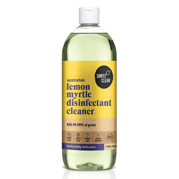SimplyClean Lemon Myrtle Disinfectant Cleaner 1L 1