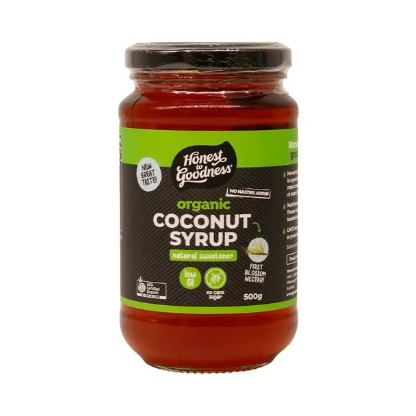 Organic Coconut Syrup 500g | Honest to Goodness