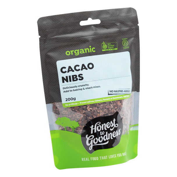 Organic Cacao Nibs 200g 2