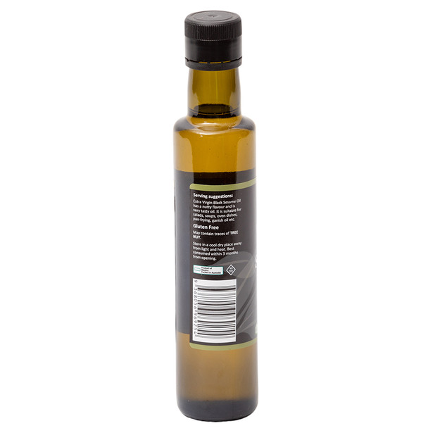 Organic Black Sesame Oil Extra Virgin 250ml 3