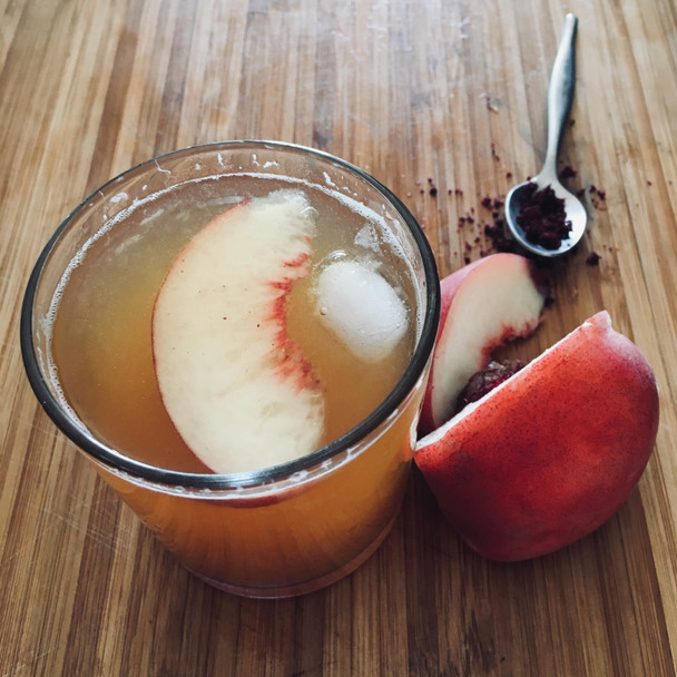 Plum & Peach Iced Tea 1