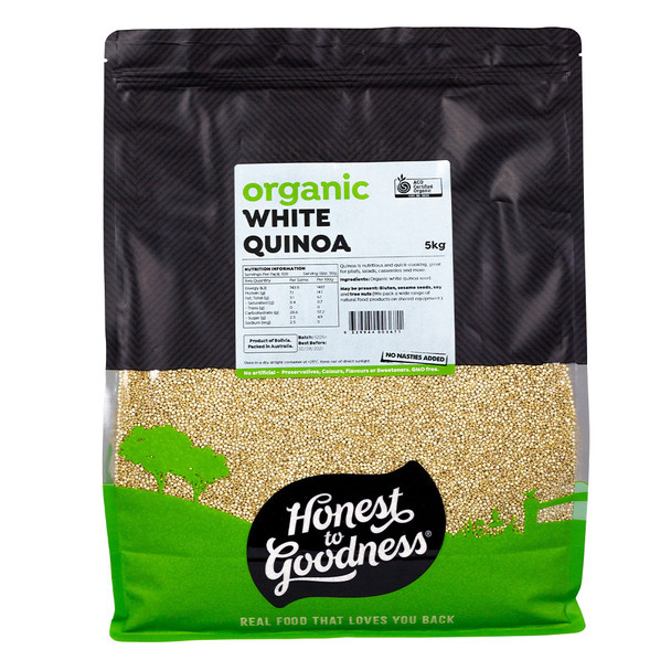 Organic White Quinoa 5KG 1