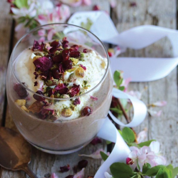 Strawberry, Raspberry & Pomegranate Dessert Strawberry, Raspberry & Pomegranate Dessert