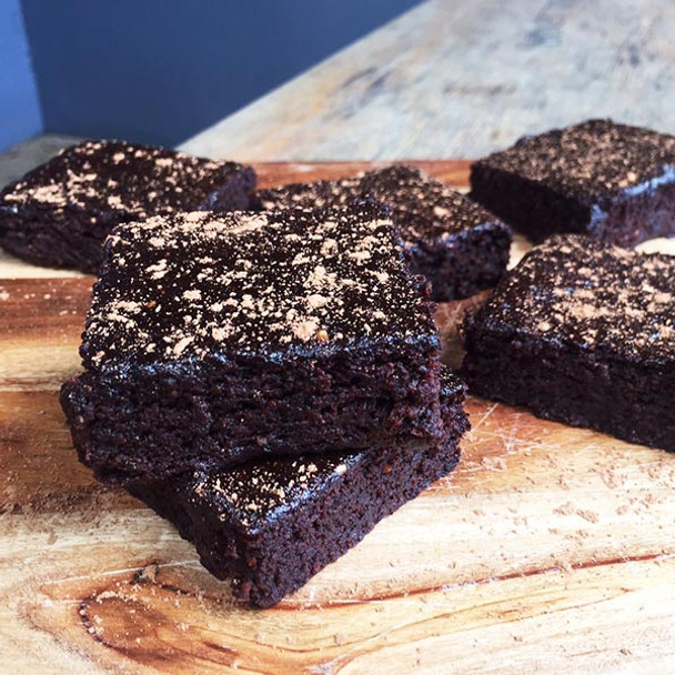 Chocolate Prune (Dried Plum) Brownies 1