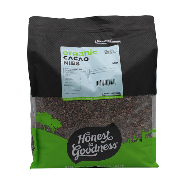 Organic Cacao Nibs 5KG | Honest to Goodness