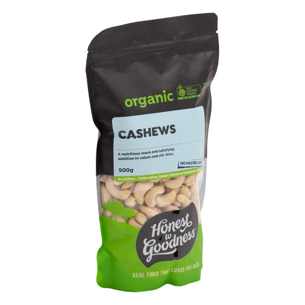 Organic Cashews 500g 2