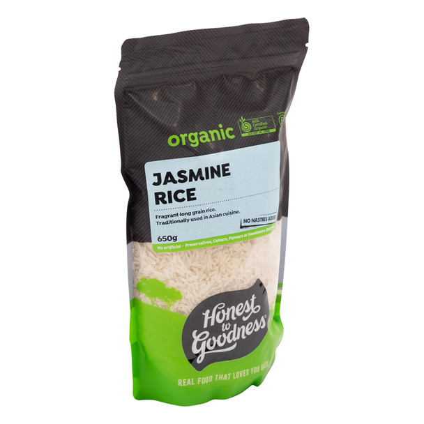 Organic Jasmine Rice 650g 2