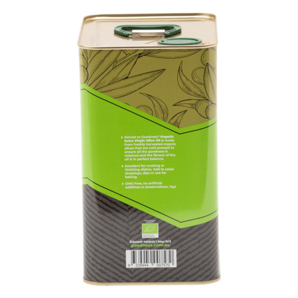 Organic Olive Oil Extra Virgin 3L