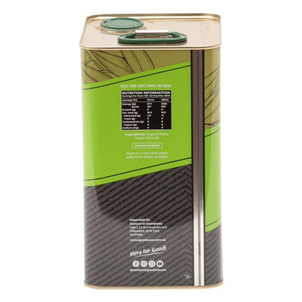 Organic Olive Oil Extra Virgin 3L