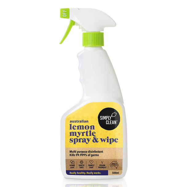 Lemon Myrtle Spray & Wipe 500ml 1