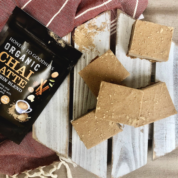Raw Chai Latte Slice Raw Chai Latte Slice